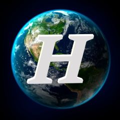 Honor Systems logo: a white H over the Earth